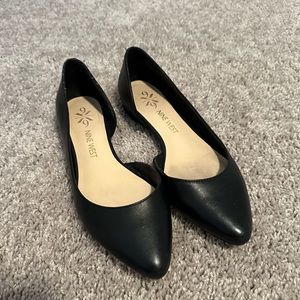 Nine West Black Pointed toe flats